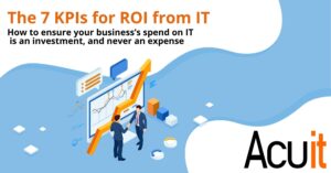 7 KPIs for ROI from IT