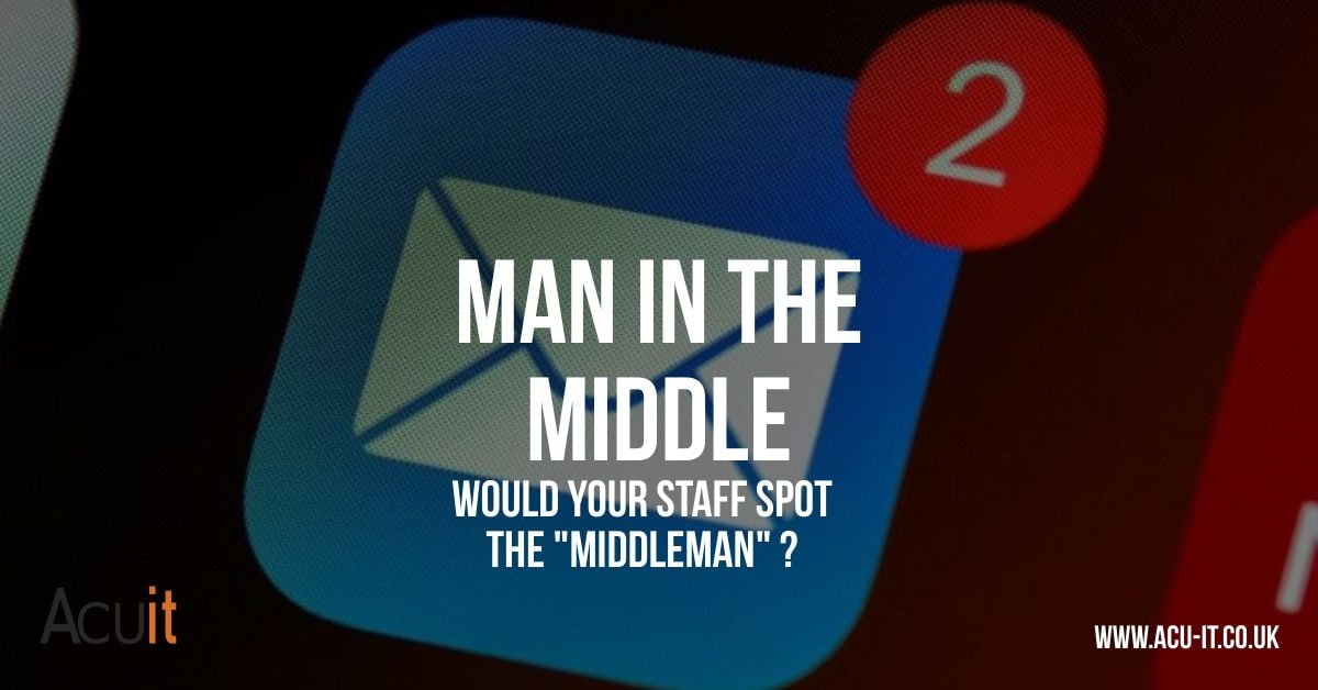 cyberaware training – Man in the middle