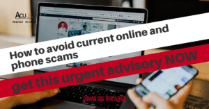 scams advisory